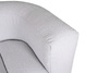 Sofa w nowoczesnym stylu tapicerowana biała Nua N88-150-1