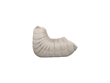 Sofa wypoczynkowa w nowoczesnym stylu tapicerowana jasna Nua N24-4