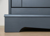 Komoda 5 szuflad grafit - dąb Belluno Elegante  Katmandu PL005G/D
