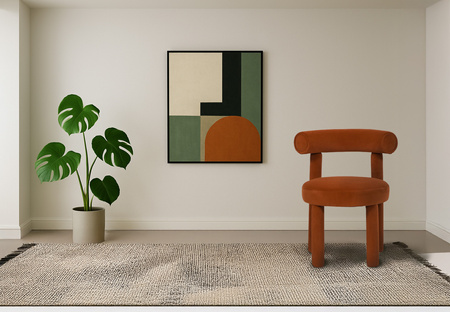 Krzesło tapicerowane Leith LET77S