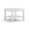 Ława sosnowa mała biała Belluno Elegante Katmandu PL029B
