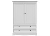 Sosnowa bieliźniarka biała do salonu Belluno Elegante Katmandu PL033B