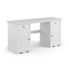Biurko sosnowe Belluno Elegante biały Katmandu PL023B