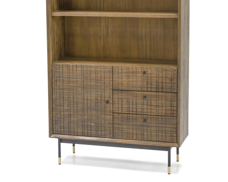 Regał wysoki z pułkami Maze MAZL02