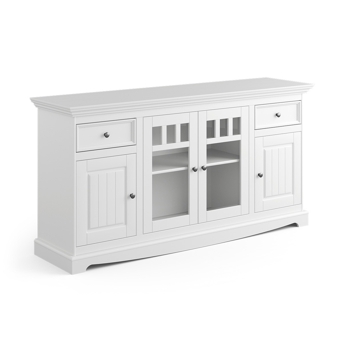 Komoda Belluno Elegante 4D biała Katmandu PL003B