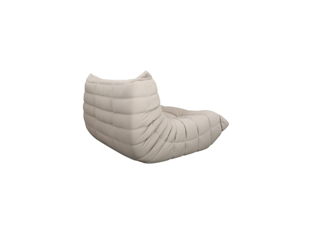 Sofa wypoczynkowa w nowoczesnym stylu tapicerowana jasna Nua N24-4
