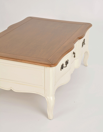 Stolik kawowy kremowy Verona VE809