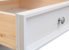 Witryna sosnowa wąska Belluno Elegante biała Katmandu PL014B