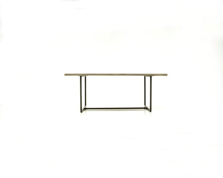 Stół prostokątny czarne nogi 200cm Flow FLOD05-200