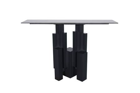 Konsola w nowoczesnym stylu czarna 120cm Modig M20-120