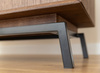 Regał dębowy duży szklany tabacco Modern Loft Katmandu PLMOL10ST