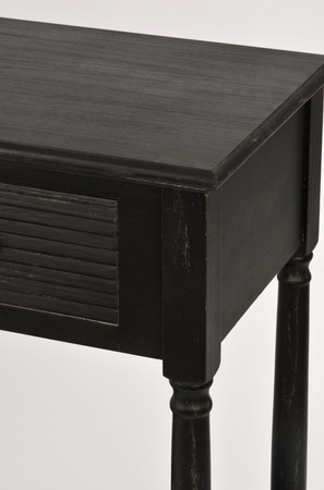 Konsola czarna z szufladami Livorno LIV080-B
