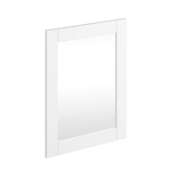 Lustro małe białe Belluno Elegante Katmandu PL037B