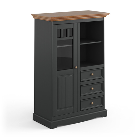 Witryna 1.3 grafit - dąb Belluno Elegante Katmandu PL017G/D
