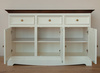 Komoda Belluno Elegante 3.3 biała / orzechowy Katmandu PL002B/O