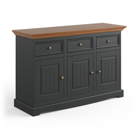 Komoda 3.3 grafit - dąb Belluno Elegante Katmandu PL002G/D