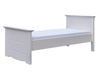 Łóżko białe z drewna Belluno Elegante 90cm Katmandu PL039B