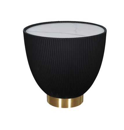 Stolik kawowy okrągły czarny Modig M69