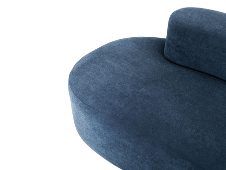 Sofa wypoczynkowa w nowoczesnym designerskim stylu tapicerowana niebieska Nua N75-8