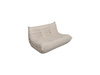 Sofa wypoczynkowa w nowoczesnym stylu tapicerowana jasna Nua N24-4