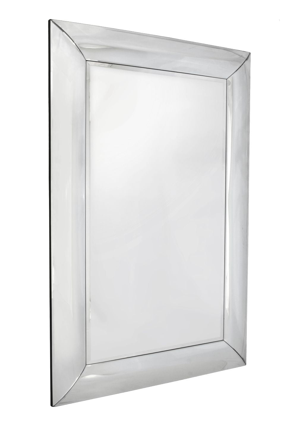 Lustro Bergamo 80/140cm klasyczne prostokątne w prostej lustrzanej ramie AH15JZ191-H