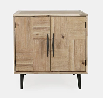 Komoda drewniana dwudrzwiowa w stylu retro do salonu sypialni Avola AV2297-33 