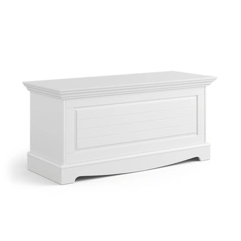 Skrzynia sosnowa Belluno Elegante biała Katmandu PL038B