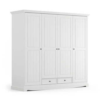 Szafa biała 4d Belluno Elegante bez lustra Katmandu PL025BBL