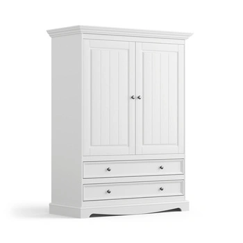 Sosnowa bieliźniarka biała do salonu Belluno Elegante Katmandu PL033B