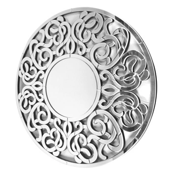Lustro Altea 100cm w stylu glamour ozdobne w ornamentowej ażurowej ramie AH15117