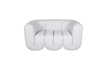 Sofa w nowoczesnym stylu tapicerowana biała Nua N88-150-1