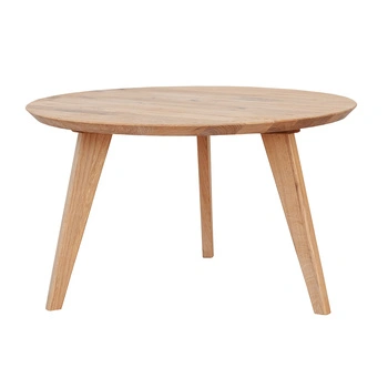Ława dębowa okrągła 70 cm Orbetello Katmandu 3SORB58