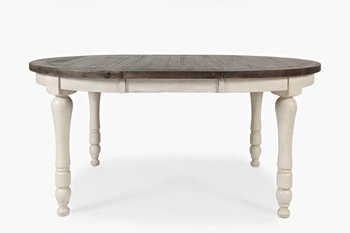 Stół rozkładany drewniany okrągły w klasycznym stylu 122-167cm Avola AV1706-66
