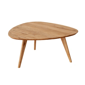 Ława dębowa owalna 95x96 cm Orbetello Katmandu 3SORB59