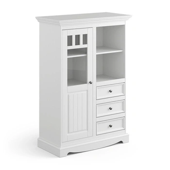 Witrynka biała 1.3 Belluno Elegante  Katmandu PL017B