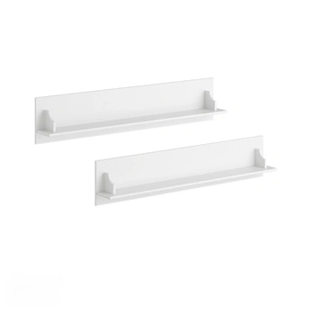 Półki sosnowe 2szt. Belluno Elegante białe  Katmandu PL008B