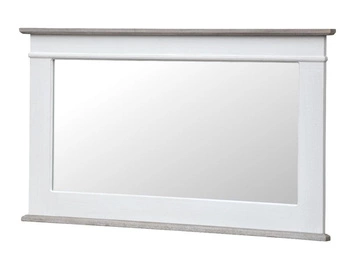 Lustro białe prostokątne Rimini White RIW054
