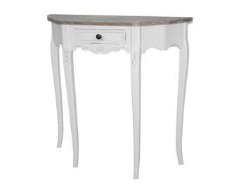 Konsola biała z szufladami Rimini White RIW033