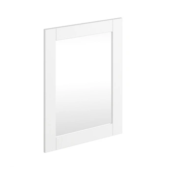 Lustro małe białe Belluno Elegante Katmandu PL037B