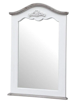 Lustro białe rustykalne Rimini White RIW053