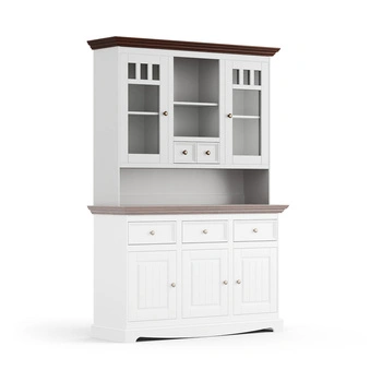 Nadstawka do komody Belluno Elegante - orzech - Kredens  Katmandu PL024B/O