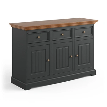 Komoda 3.3 grafit - dąb Belluno Elegante Katmandu PL002G/D